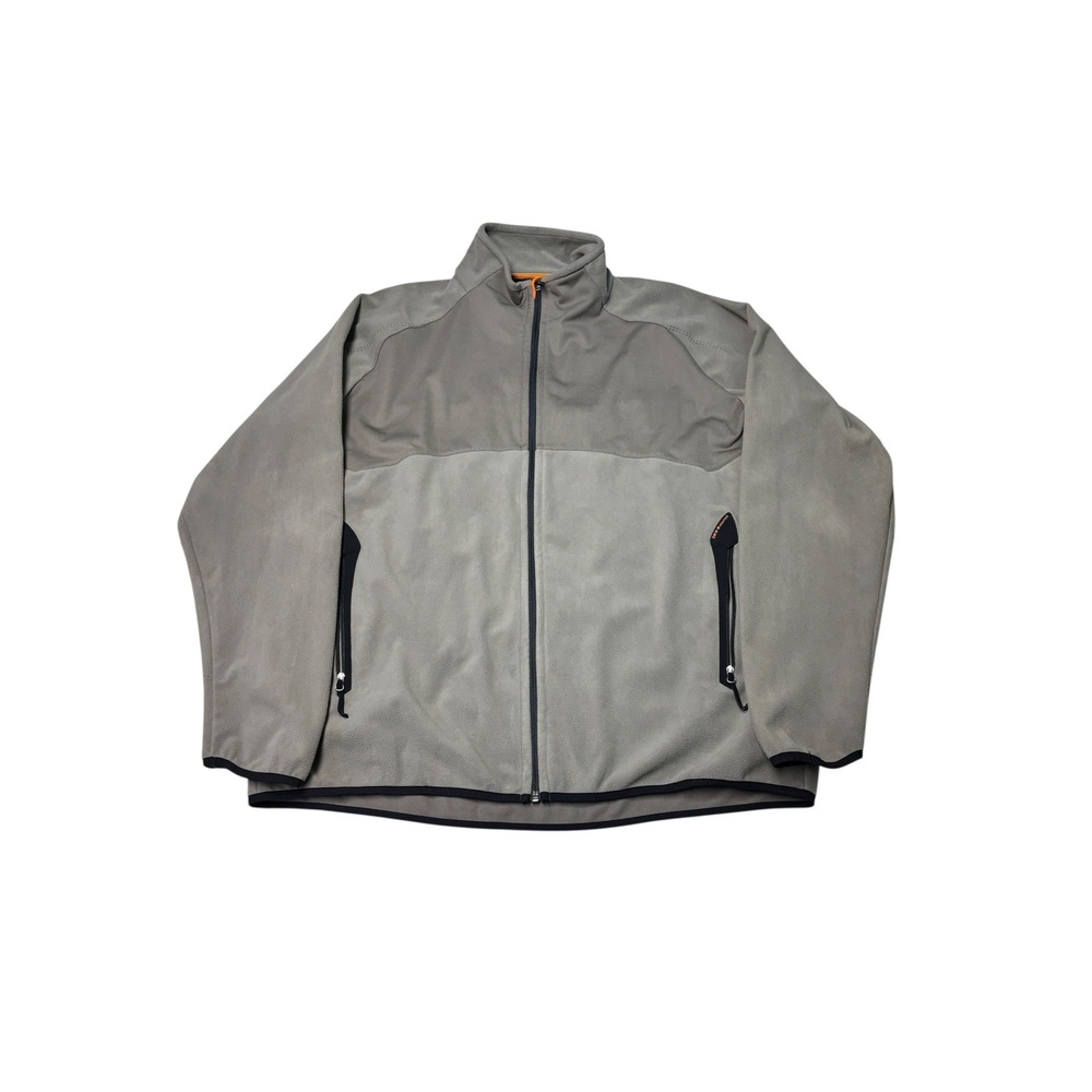 BMW Motorrad Mens XXXL Full Zip Fleece Jacket Grey Performance Moto CA39011‎